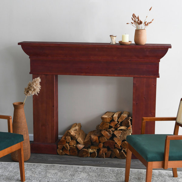 Darby Home Co Ferland Wood Fireplace Surround & Reviews Wayfair